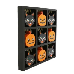Black Cat & Jack-O'-Lantern Tic-Tac-Toe Tabletop Décor by Ashland®