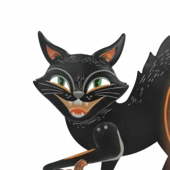 27.5" Black Cat Metal Yard Stake by Ashland®