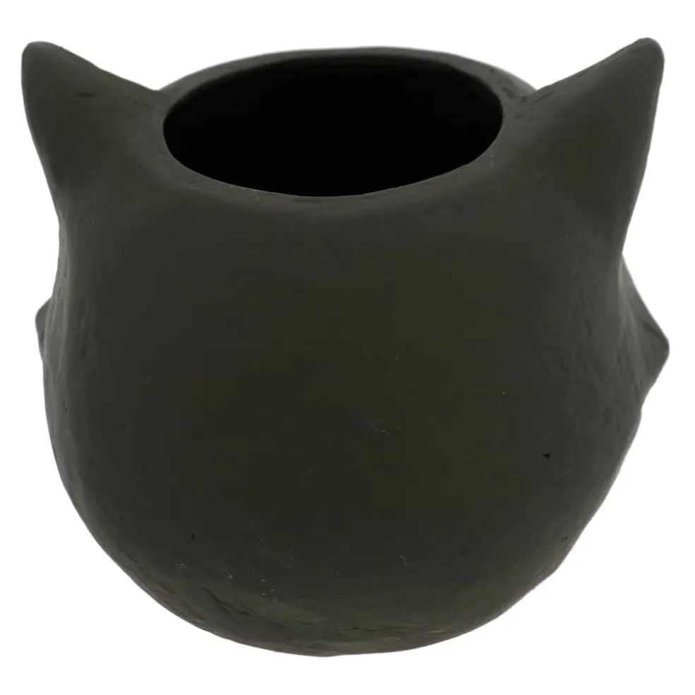 9.5" Black Cat Paper Mache Candy Bowl by Ashland®