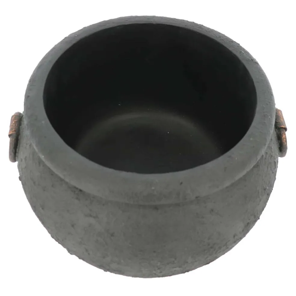 10.75" Black Cauldron Tabletop Décor by Ashland®