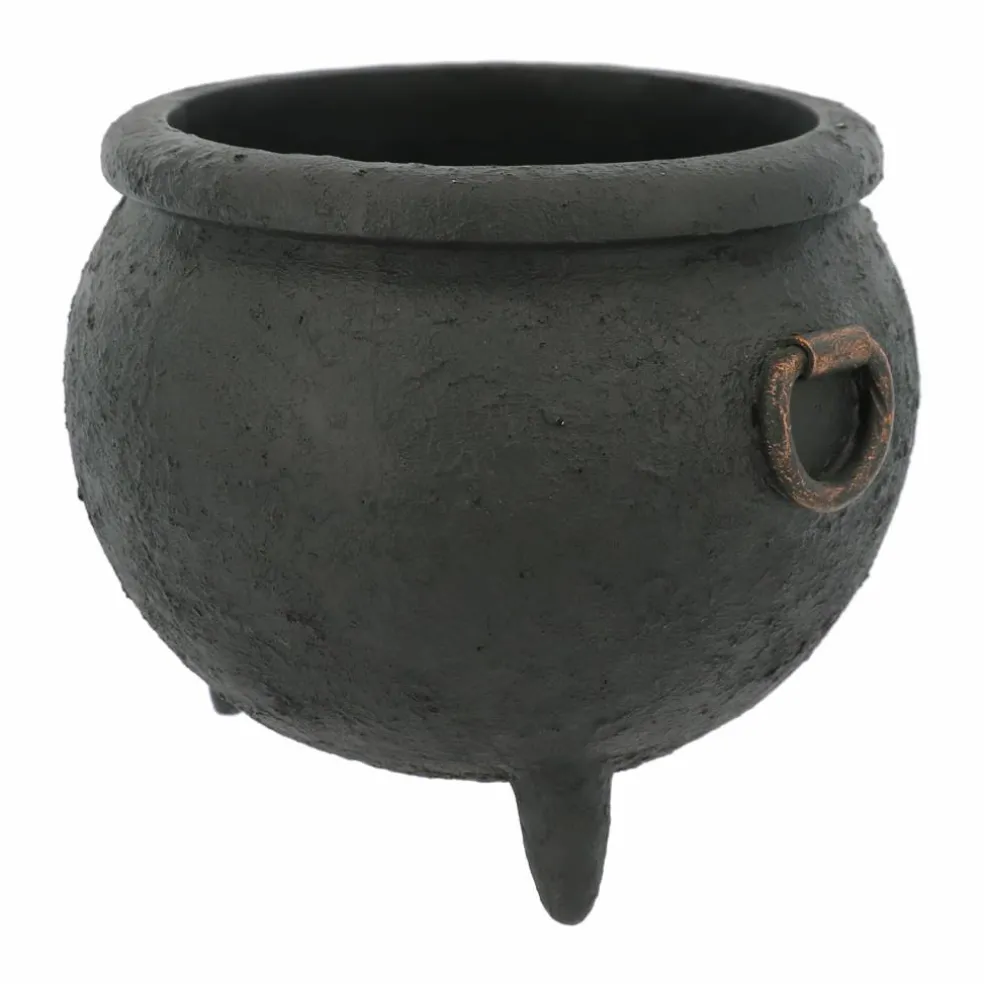 10.75" Black Cauldron Tabletop Décor by Ashland®
