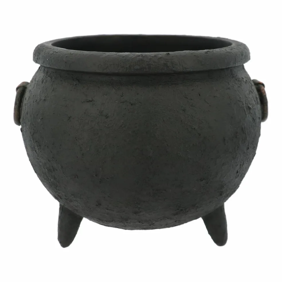 10.75" Black Cauldron Tabletop Décor by Ashland®