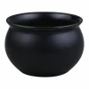 6.25" Black Ceramic Cauldron by Makery™
