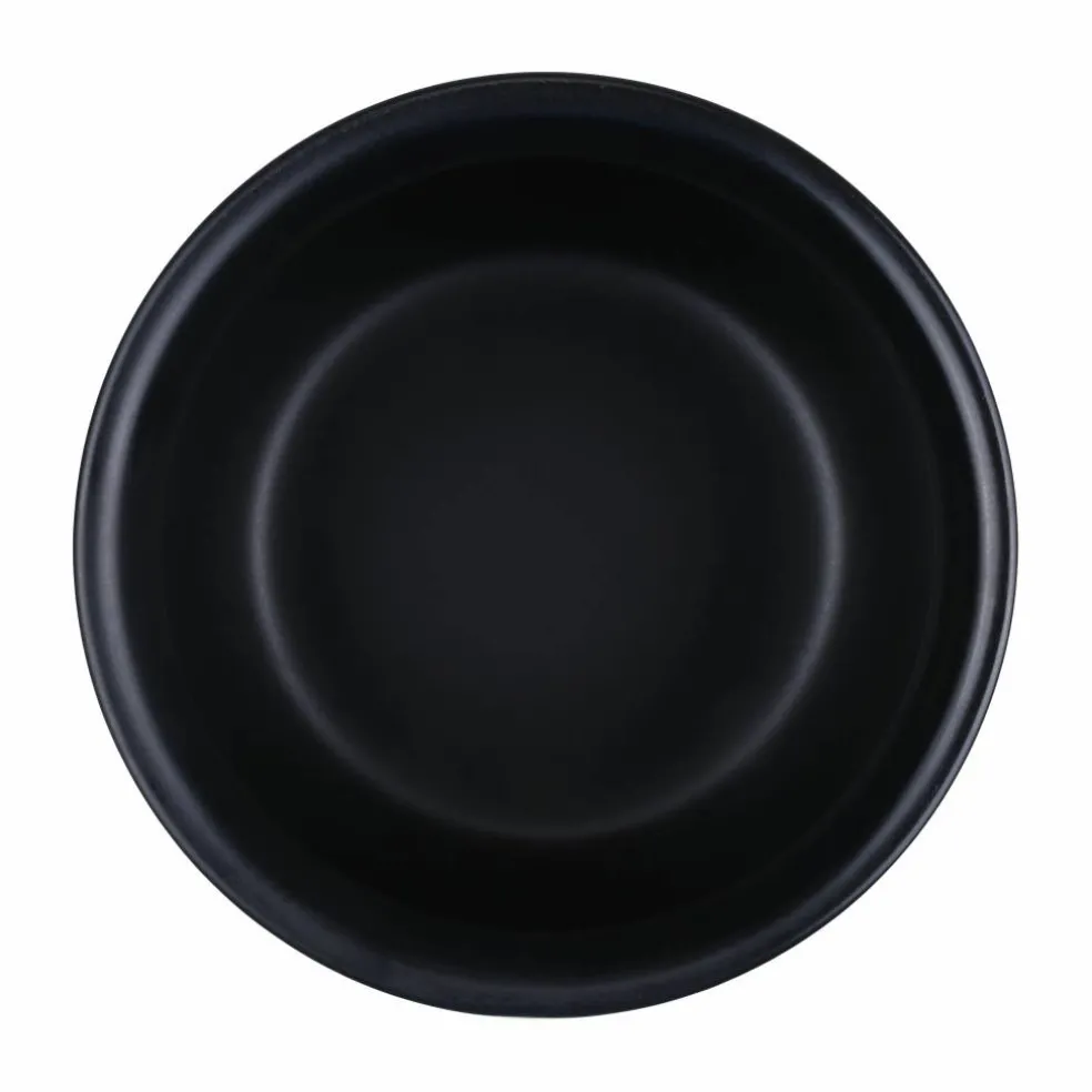 6.25" Black Ceramic Cauldron by Makery™