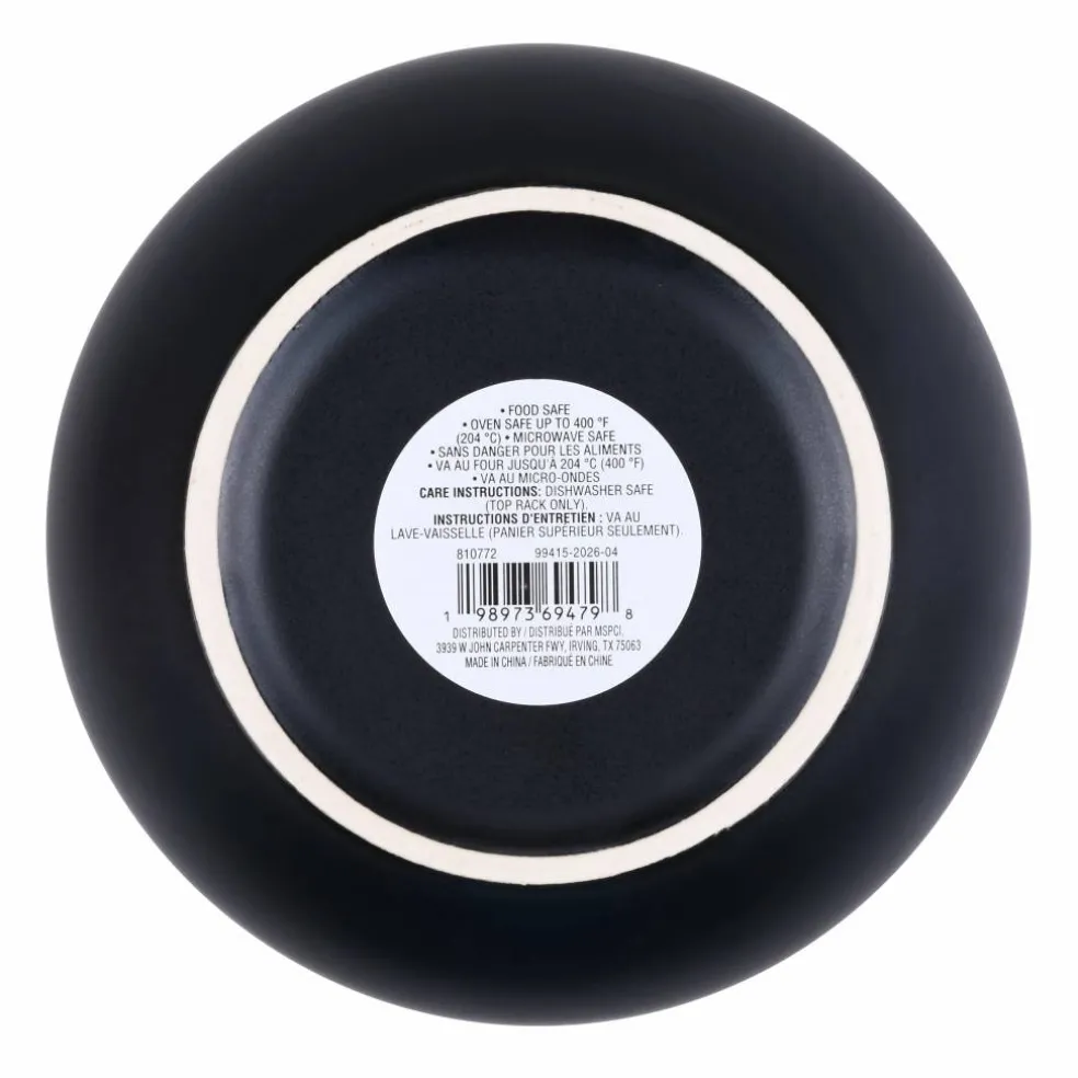 6.25" Black Ceramic Cauldron by Makery™