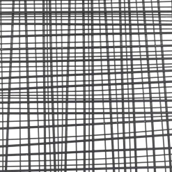 Black Contemporary Abstract Metal Wall Décor