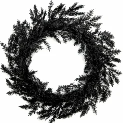 26" Black Cypress Wreath by Ashland®