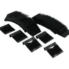 100 Black Flocked Earring Hanging Display Cards Jewelry 1 1/2"