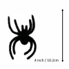4" Black Flocked Spider Plastic Accents, 2ct. by Ashland®