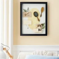 Black Front Opening Shadow Box by Studio Décor®