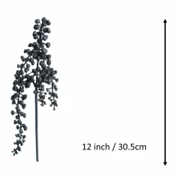 12" Black Fruit Pick by Ashland®