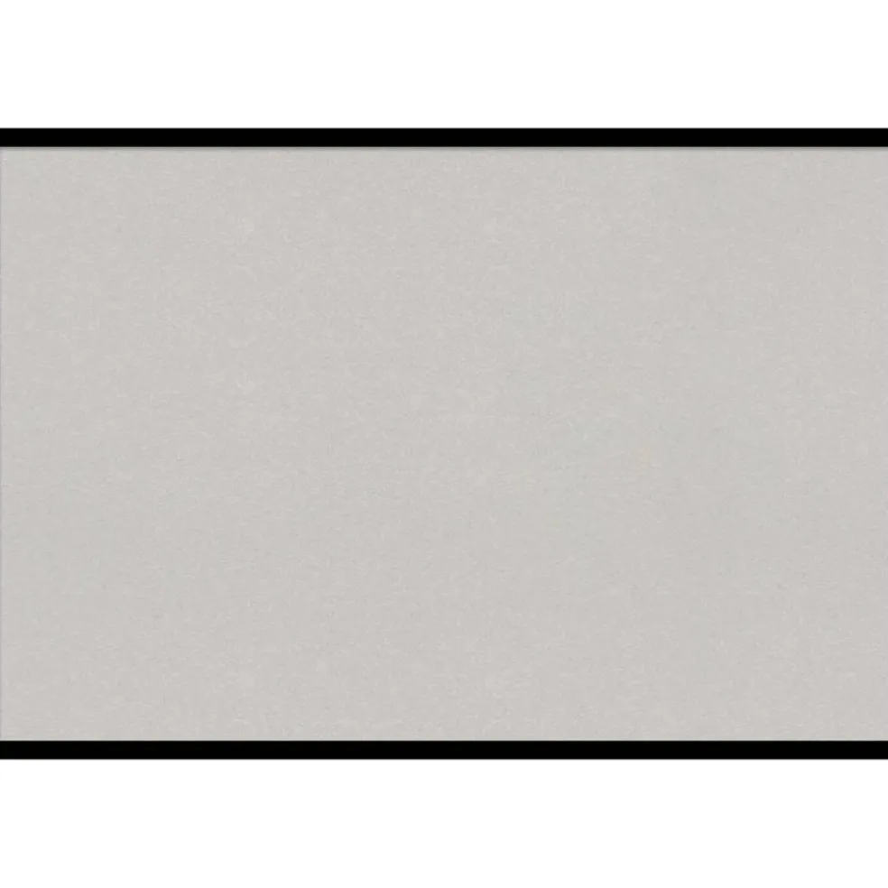 Black Gallery Deep Wood Framed Corkboard, Grey Cork