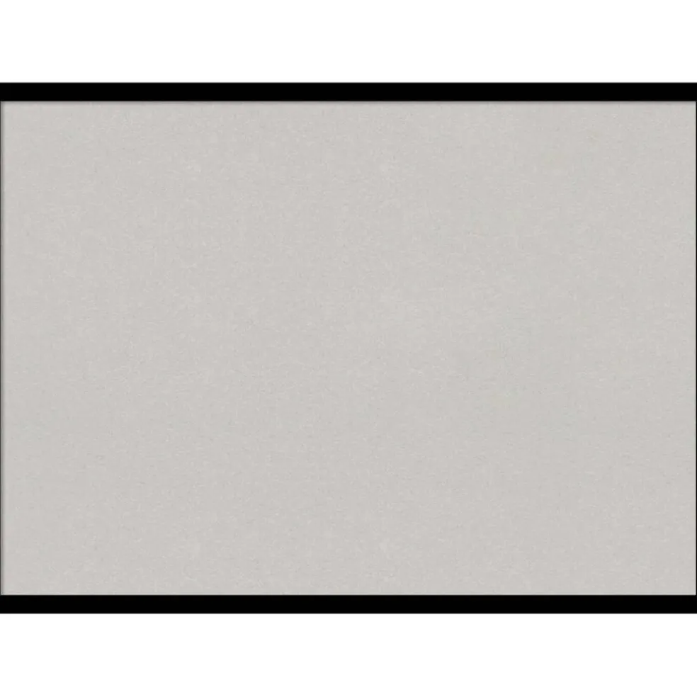 Black Gallery Deep Wood Framed Corkboard, Grey Cork
