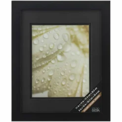 Black Gallery Wall Frame with Black Double Mat by Studio Décor®