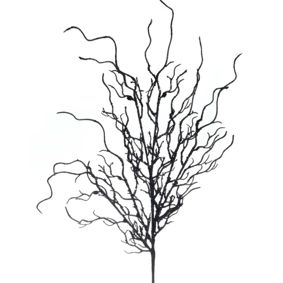 27" Black Glitter Twig Pick by Ashland®
