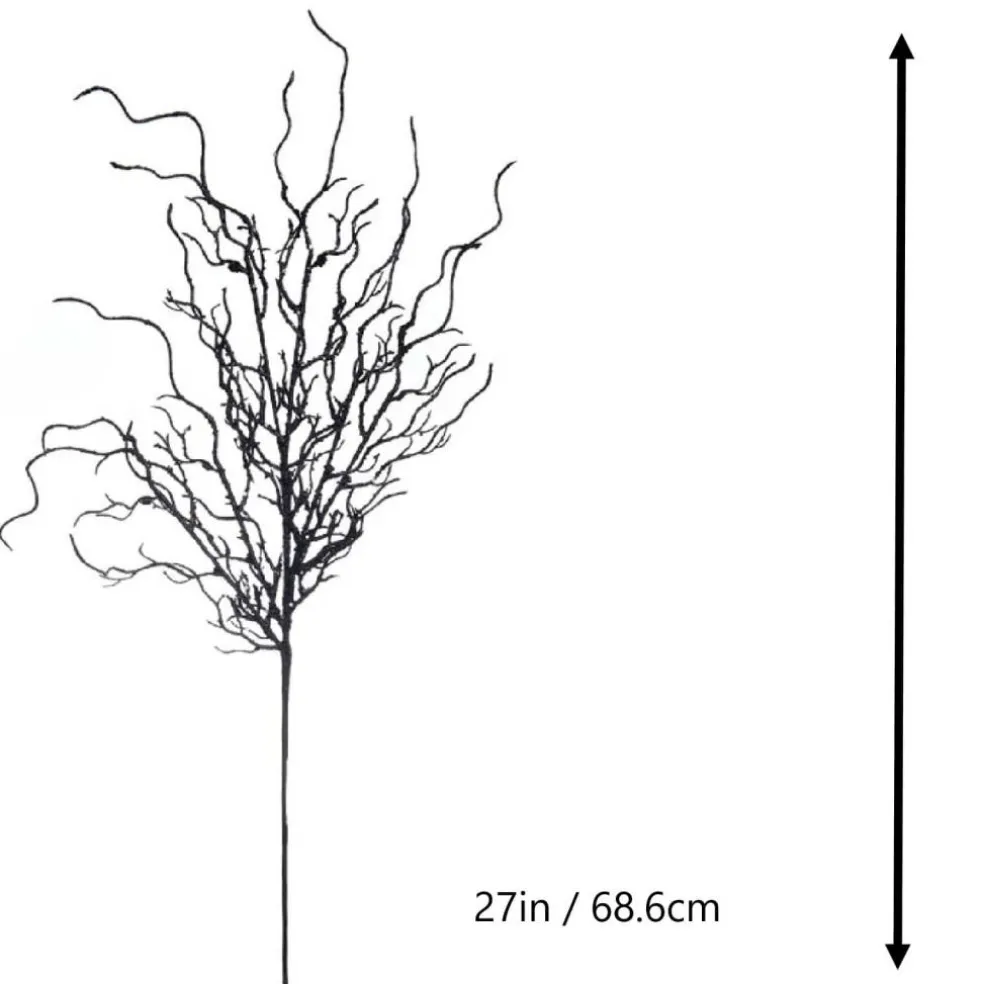 27" Black Glitter Twig Pick by Ashland®