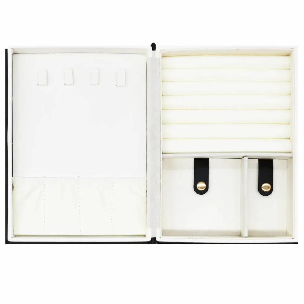 Black & Gold Book Jewelry Box by Bead Landing™