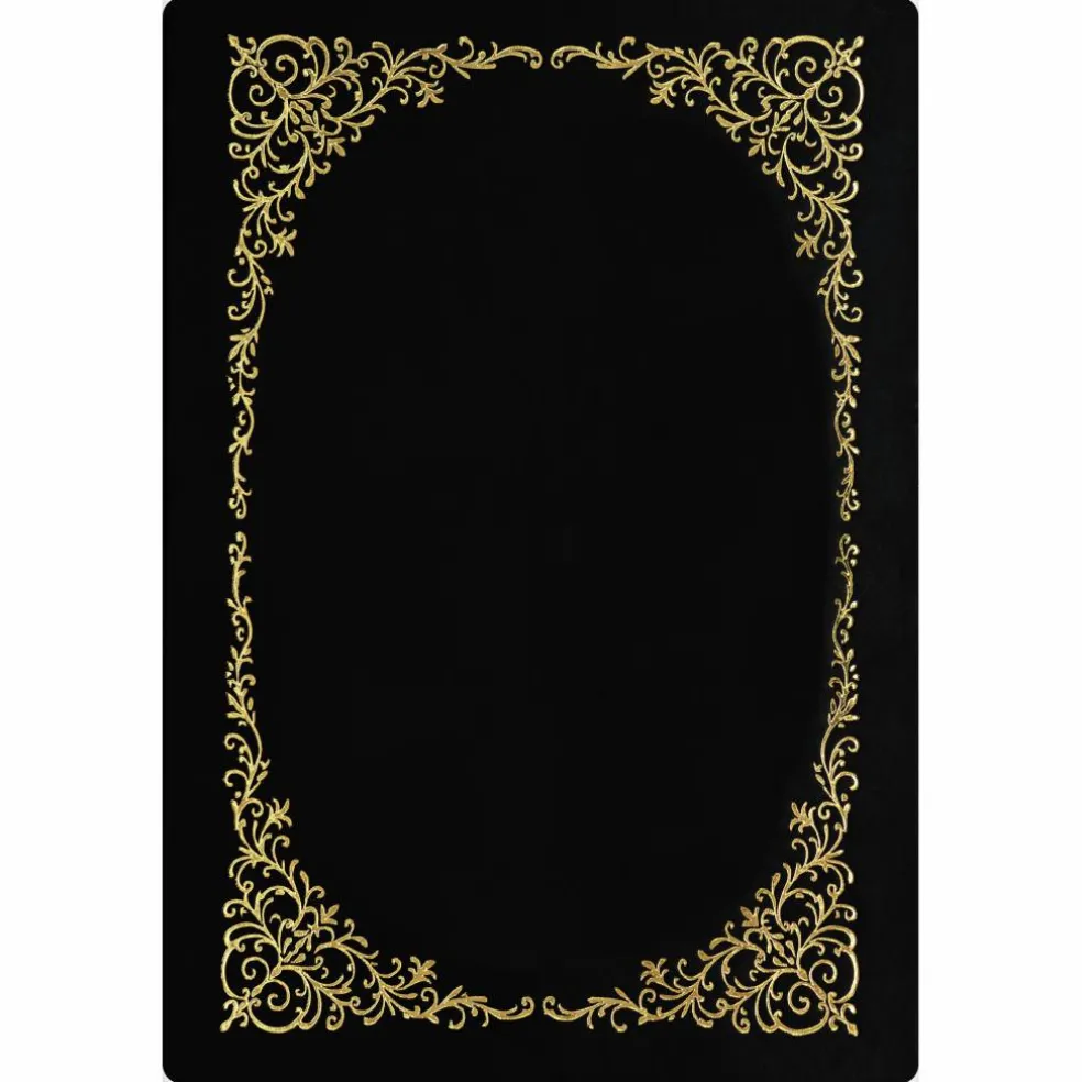 Black & Gold Book Jewelry Box by Bead Landing™
