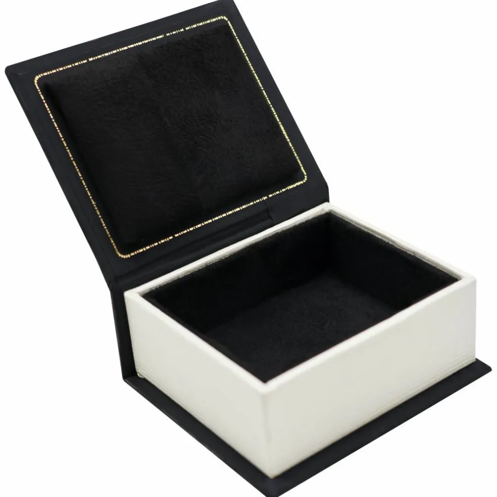 Black & Gold Book Ring Box by Bead Landing™