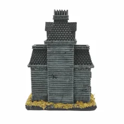 9" Black Haunted House LED Mini Decoration by Ashland®