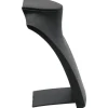 Black Leather Bust with Retractable Stand Jewelry Display 8 1/4" Tall, Set of 12