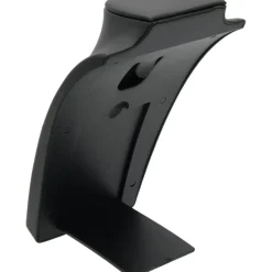 Black Leather Bust with Retractable Stand Jewelry Display 8 1/4" Tall, Set of 12