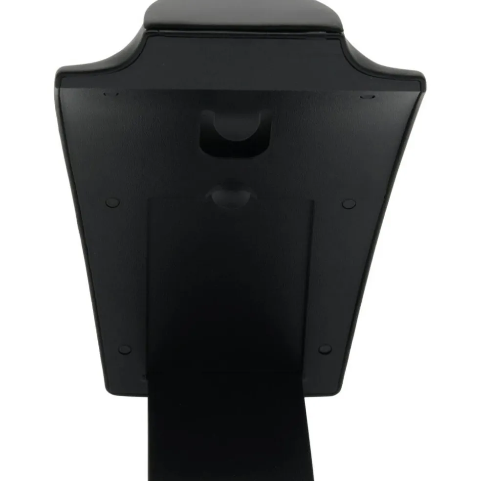 Black Leather Bust with Retractable Stand Jewelry Display 8 1/4" Tall, Set of 12