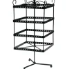 Black Metal Spinning Earring Rack by Bead Landing™