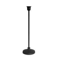Black Metal Taper Candle Holder by Ashland®