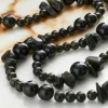 Black Obsidian Beads Value Pack by Bead Landing™