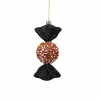 4.5" Black & Orange Candy Ornament by Ashland®
