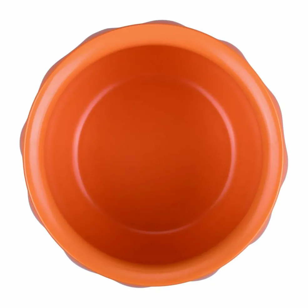 Black & Orange Ceramic Cauldron by Makery™