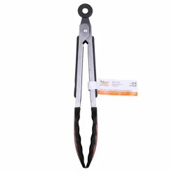Black & Orange Stripes Mini Tongs by Makery™