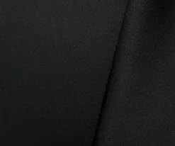 Black Poly Stretch Solid Neoprene Scuba Knit Fabric By the Yard