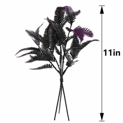 12" Black & Purple Fern Mini Bundle by Ashland®