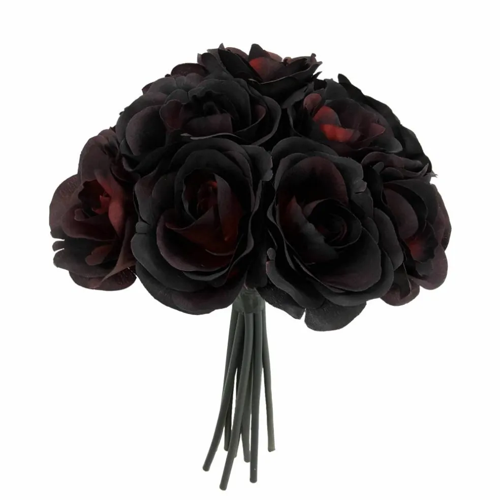 12" Black & Red Rose Mix Bouquet by Ashland®