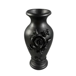 9.75" Black Rose Vase by Ashland®