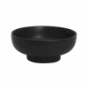 9.75" Black Round Potpourri Stoneware Bowl by Ashland®