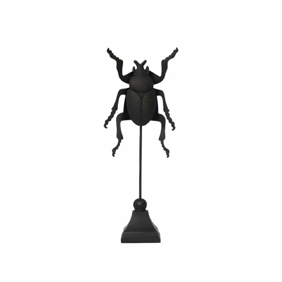 12.75" Black Scarab Beetle Tabletop Décor by Ashland®