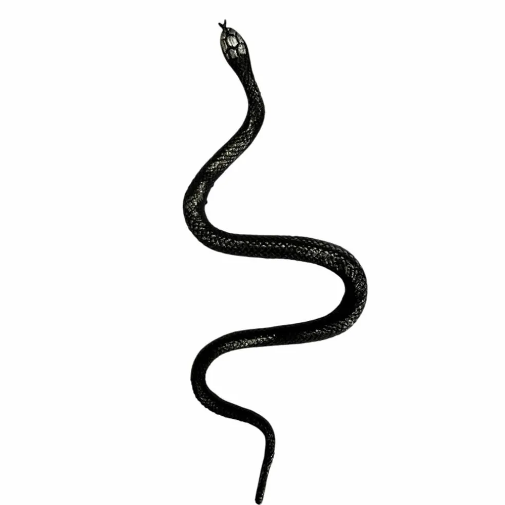 5.25" Black & Silver Plastic Snake Accents, 2ct. by Ashland®