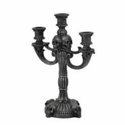 Black Skull Candelabra by Ashland®
