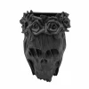 6.75" Black Skull Veil Bust Container by Ashland®