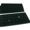 3 Black 32 Slot Puff Earring Cards Showcase Display Tray Inserts
