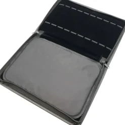 Black 20 Slot Watch Bracelet Display Folder Travel Showcase