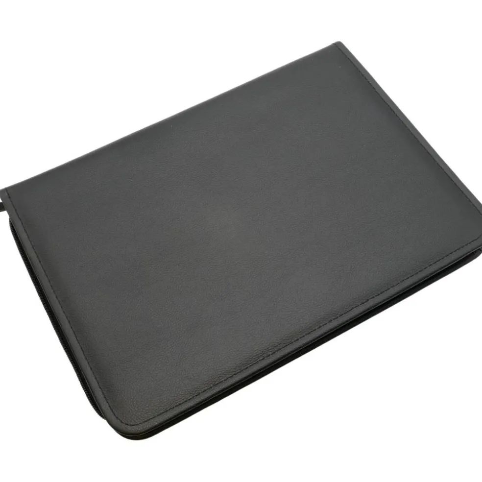 Black 20 Slot Watch Bracelet Display Folder Travel Showcase