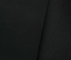 Black Solid Neoprene Fabric By the Yard
