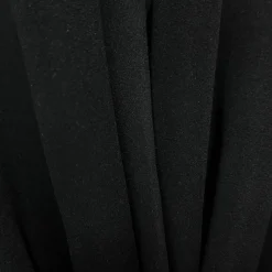 Black Solid Neoprene Fabric By the Yard