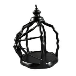 8.5" Black Spider Cage Planter by Ashland®