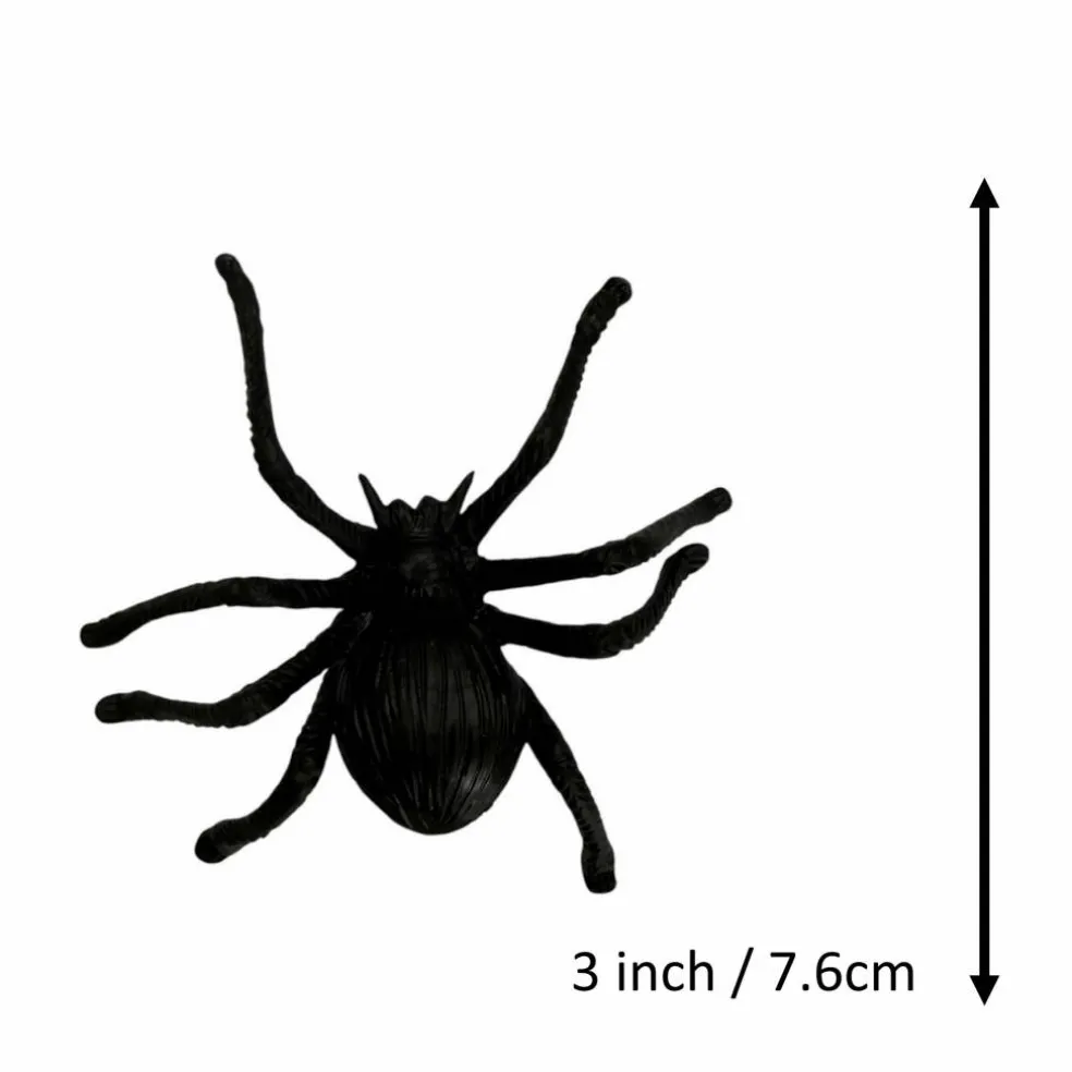 3" Black Spider Plastic Accents, 2ct. by Ashland®