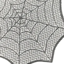 Black Spiderweb Lace Doilies by Celebrate It™